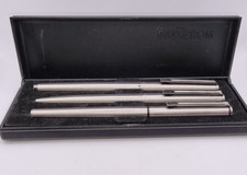 Inoxcrom Schreibset Füllfederhalter Kugelschreiber Feinliner
