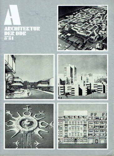 Architektur der ddr heft - architektur,