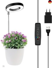 Wiaxulay Pflanzenlampe LED, Vollspektrum Pflanzenlicht für Zimmerpflanzen, 