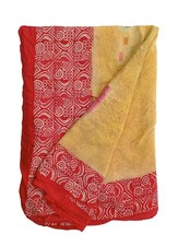 Pure Krepp Seide Sari 100%