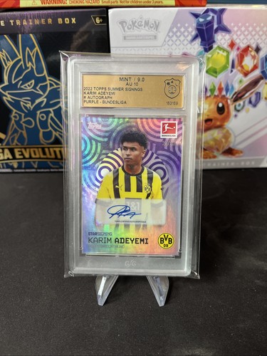 Karim adeyemi auto topps - auto,