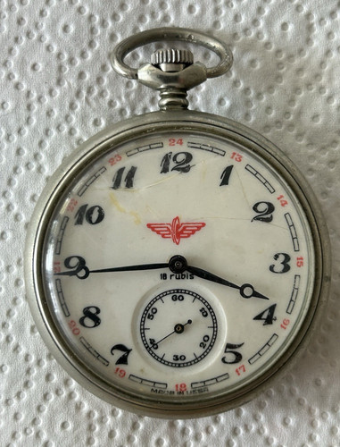 Taschenuhr mechan handaufzug - mechan.,