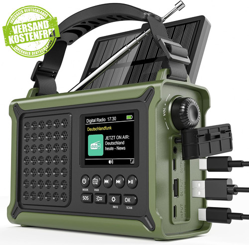 12000mah kurbelradio - 12000mah,