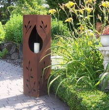 XL Rost Säule RS74 Gartensäule Rostsäule Blumensäule Rost Gartendeko