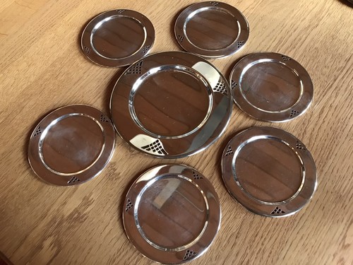 Untersetzer versilbert für - 6,