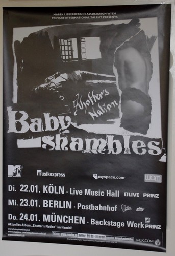Babyshambles poster - •,