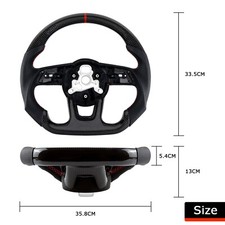 Trockene Carbonfaser-Lenkrad für Audi S3 S4 S5 RS3 RS4 RS5 RS6 2018
