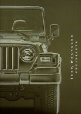 280955) Jeep Wrangler - Preisliste & Extras - Prospekt 02/2002