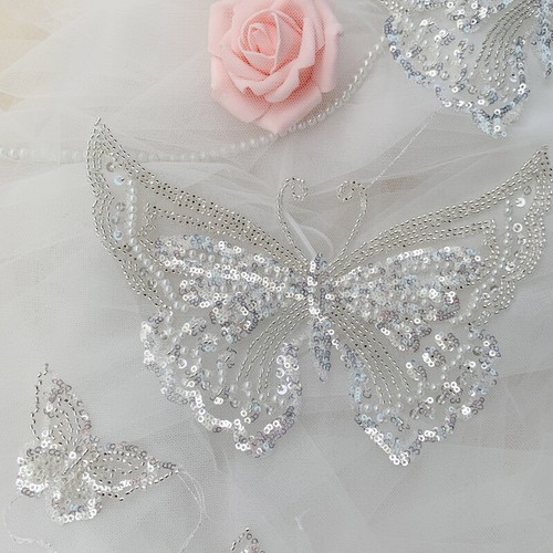 Perlen schmetterling rand - schmetterling,