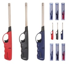 12 x  Stabfeuerzeug XXL 27 cm Feuerzeug BBQ Kerzenanzünder Kamin