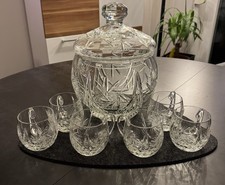 Bleikristall bowle set mit - bowle-set, 6
