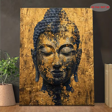 Leinwanddruck  gerahmt Buddha