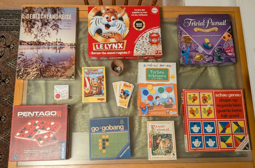 10tlg spielepaket familie - spielepaket,