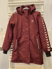 Parka Hummel Größe 164 Winterjacke Wintermantel Herbst Dunkelrot Weinrot