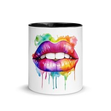 Tasse mit farbiger Innenseite