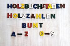 A134 Buchstaben  Holzbuchstaben Holzzahlen Holz 10 cm Deko Basteln DIY