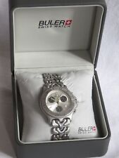 Buler Swiss Watch Chronograph Herren Armbanduhr Uhr