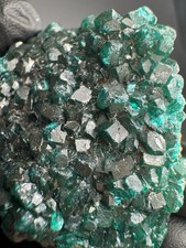 234 Karat Top Dioptas Edelstein Stufe Tiefgrün Natur