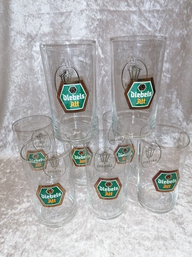 Biergläser diebels alt - 8, "diebels