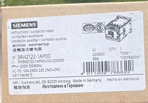 Siemens 3rh2122 1ap00 - siemens, 3rh2122-1ap00