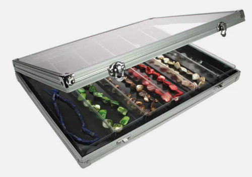 Safe sammel vitrine - sammel-vitrine-alu, für