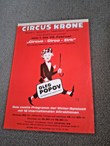 1980 febr plakat - , circus