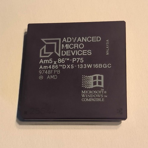 Amd prozessor cpu - prozessor, am5x86-p75