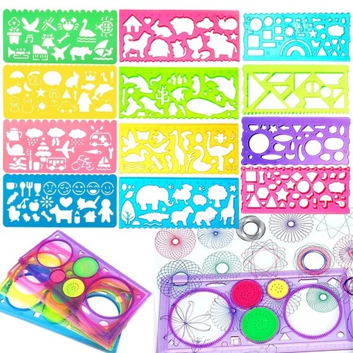 Spirograph schablonen set - spirograph,