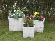 3-teiliges Korb-Set, 3 Körbe