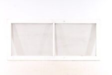 1 x altes Holzfenster Fliegengitter Gaze Fenster Holz 93cm x 41cm x 2cm