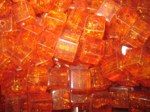 Glasperlen mix crackle - mix/crackle, perlen