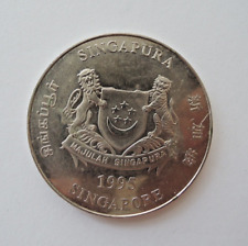 10 Dollar Münze , Gedenkmünze Singapur 1995