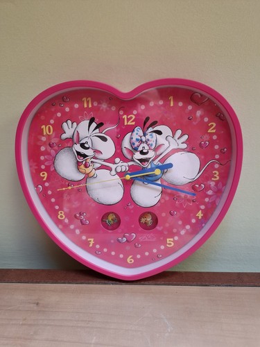 Diddl maus mouse - mouse, wanduhr