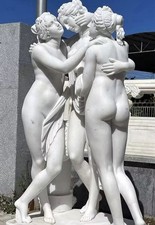 Marmor Figur Lebensgroß Sehr