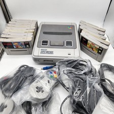 Super Nintendo SNES +  13x Spiele  [ 2x Controller. ] Funktion OK ?. 