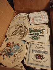 Alte Bierdeckel Sammlung Ca