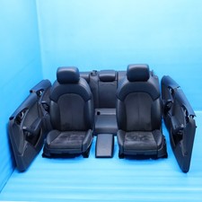 Audi A6 4G C7 Avant Lederausstattung Alcantara Sportsitze Memory SCHWARZ Orig.