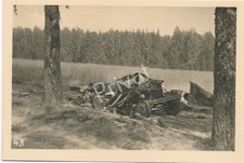 Foto WK2 Wehrmacht zerstörtes