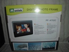 Digitaler - Bilderahmen DIGITAL PHOTO FRAME Marke : Mustek 7" TFT-LCD-Monitor