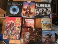 Brettspiele, Gesellschaftsspiele, Konvolut. Walking Dead, Nero Usw.