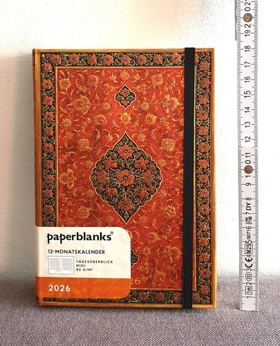 Paperblanks monatskalender - paperblanks, 12-monatskalender