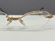 Choc Brille Damen Rund gold