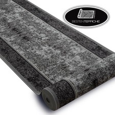 Modernen Preiswert Antirutsch grau Läufer "STARK" Breite 67-80-100 gummiert 