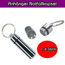 1-6x Pillenbox Tablettendose