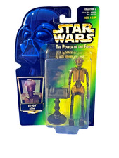 Star Wars, EV-9D9 Actionfigur mit Data Pad Power Of The Force, 1995 Kenner, Neu in OVP