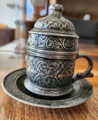 Mokkatassen aus kupfer - 2,