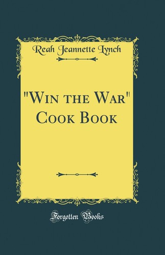 Win the war cook - "win, book
