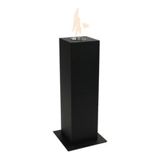 Bio Ethanol Feuersäule Standkamin Kaminfeuer Terrassen Garten Kamin Feuerstelle