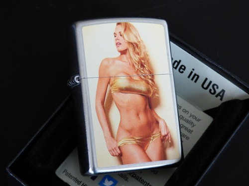 Zippo lighter blond girl - ⁕,