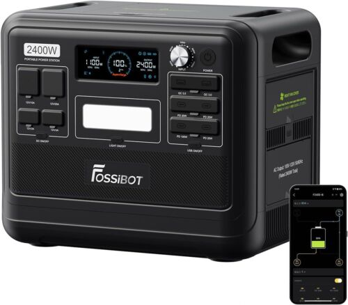 Fossibot f2400 2048wh 2400w - f2400,